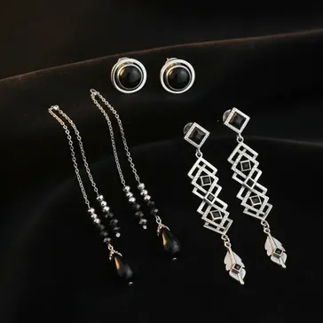 Kolczyki srebrne z onyksem: Kompletny przewodnik po elegancji i stylu