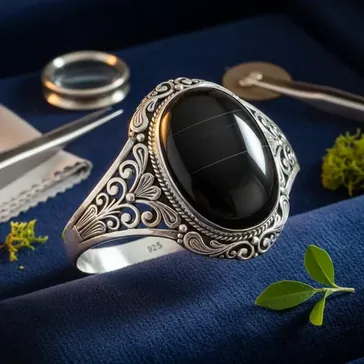 Bransoletka srebrna z onyksem: Elegancja, Symbolika i Przewodnik Zakupowy