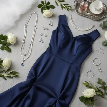 Biuteria do granatowej sukienki na wesele kompletny przewodnik po stylizacjach